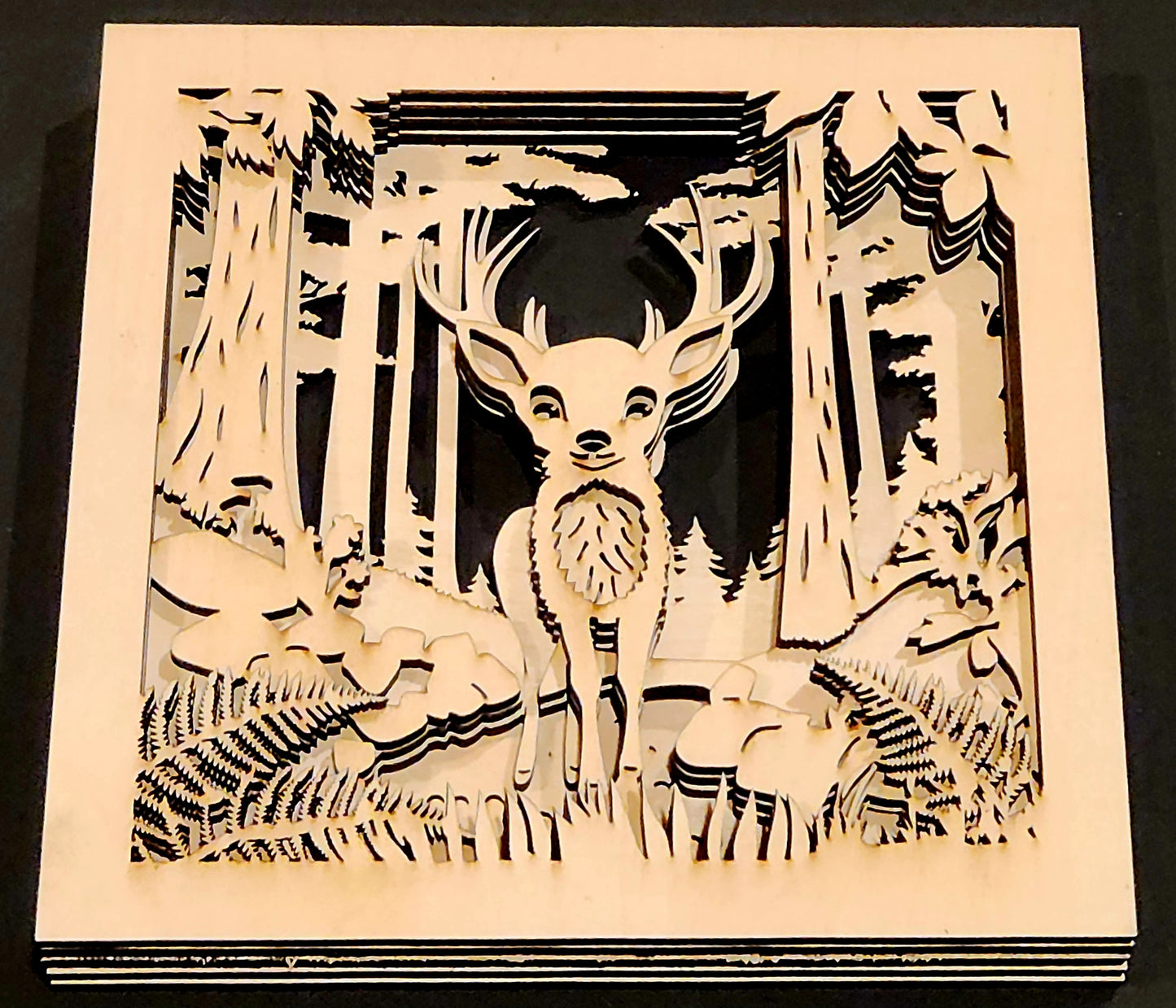 Enchanting DIY Forrest Animal Painting Kits: Creative Craft Projects for Kids & Adults - 9x9 Art Gift