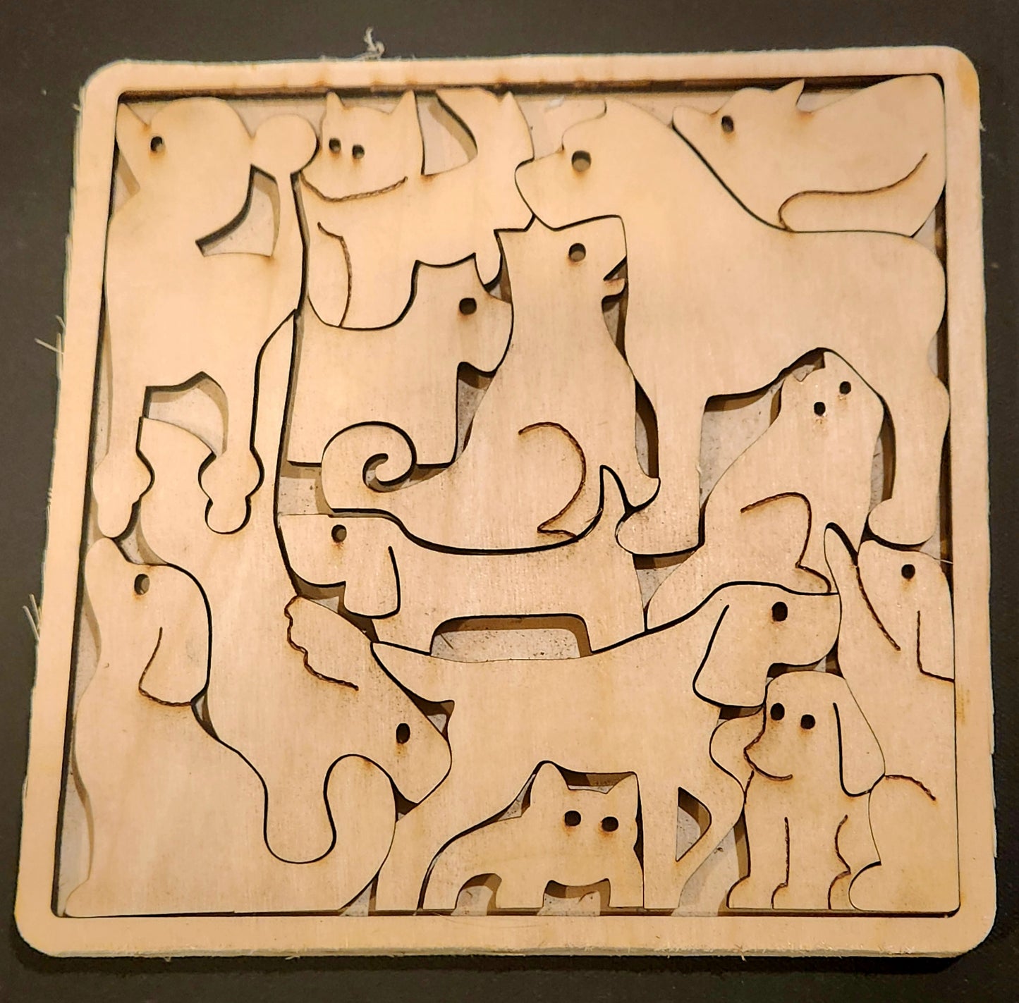 Kids U-color Puzzles (Set of 4 puzzles)